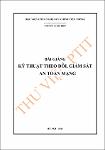 Bai giang Kỹ thuật theo dõi giám sát an toàn mạng 2021.pdf.jpg